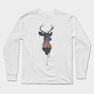 Deer Head IV Long Sleeve T-Shirt